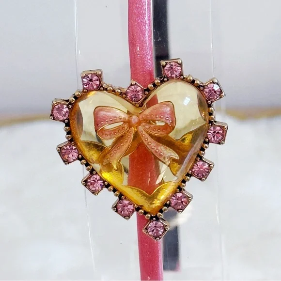 Betsey Johnson | Accessories | Betsey Johnson Pink Puffy  display picture 1